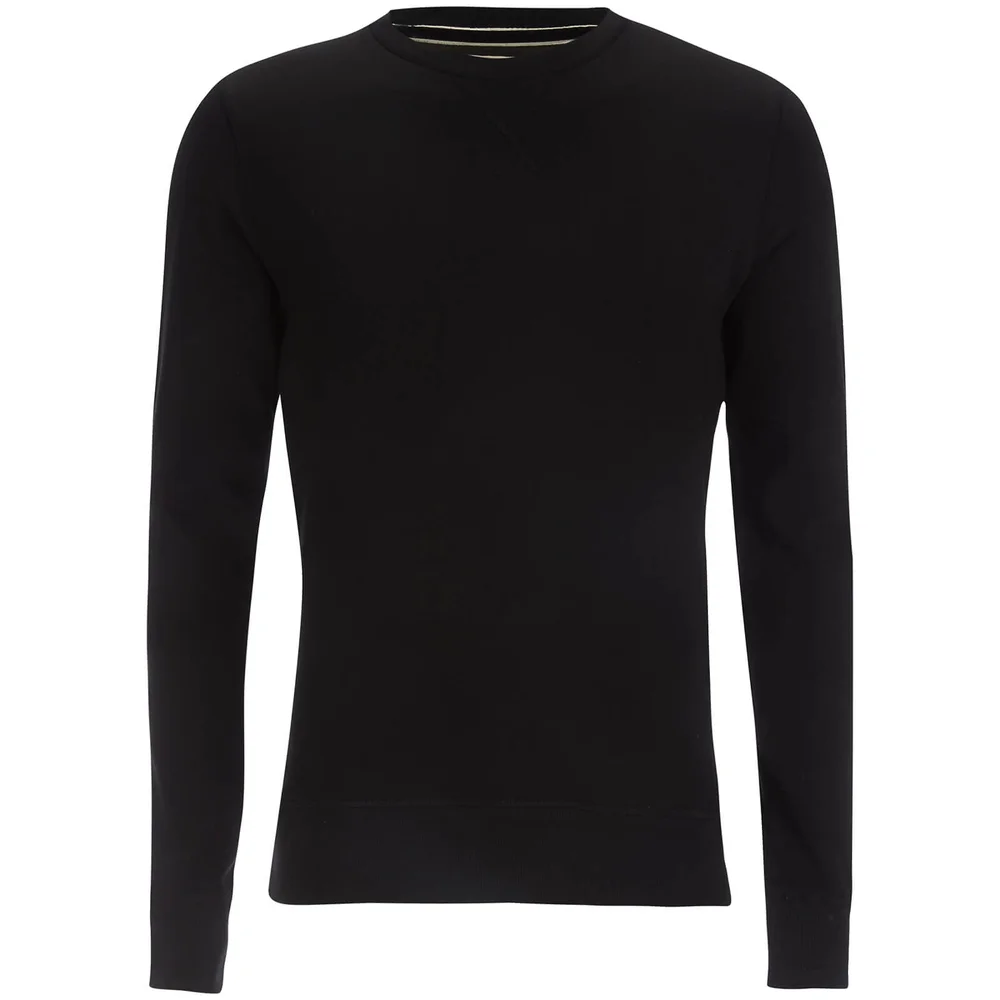 Brave Soul Men's Jones Sweatshirt - Black - S - Schwarz Bild 1