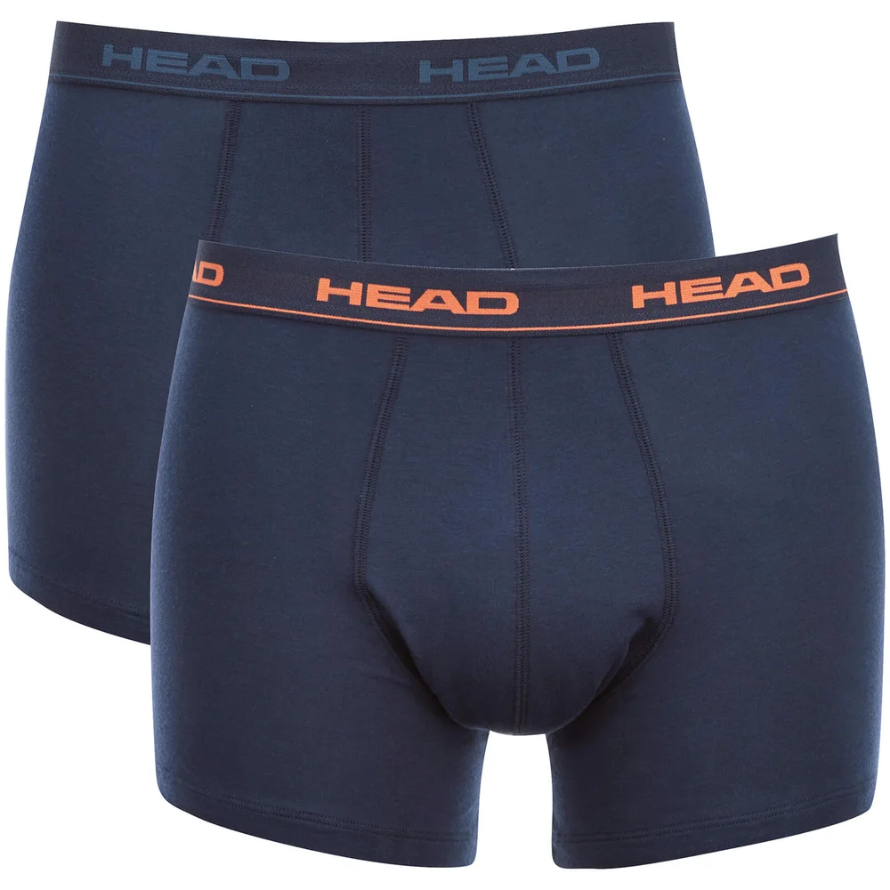 Head Men's 2-Pack Boxers - Peacoat - S - Blau Bild 1