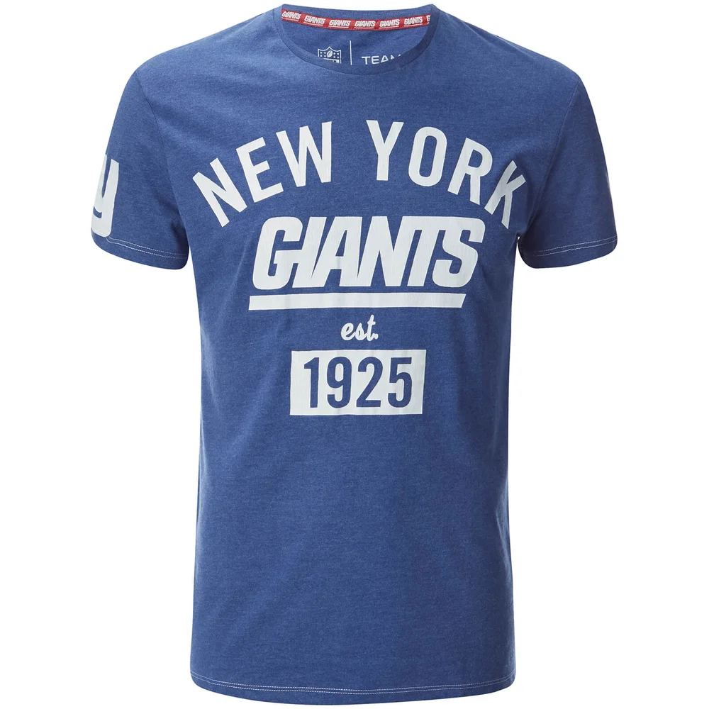 NFL Men's New York Giants Logo T-Shirt - Blue - S - Blau Bild 1
