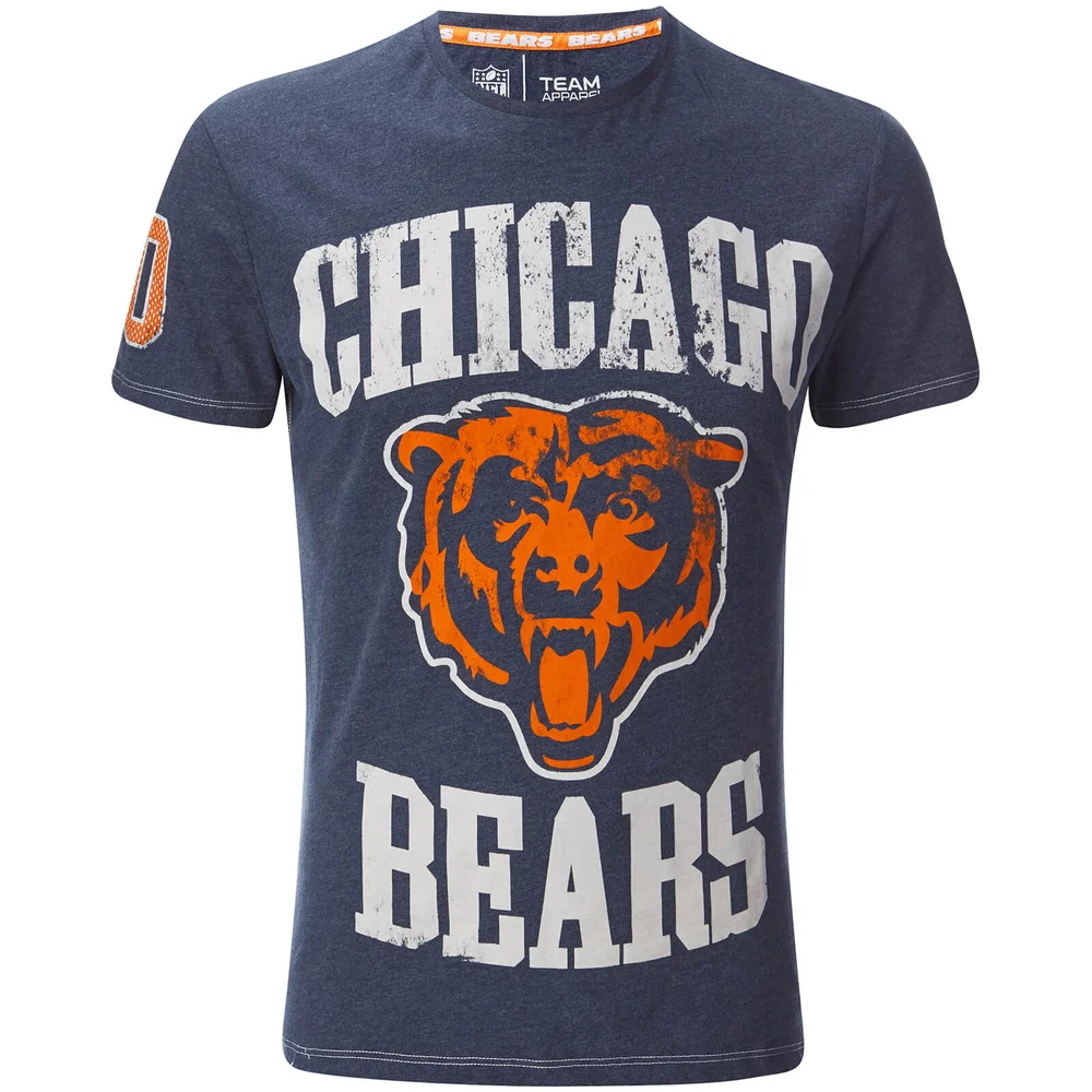 NFL Men's Chicago Bears Logo T-Shirt - Navy - S - Marineblau Bild 1