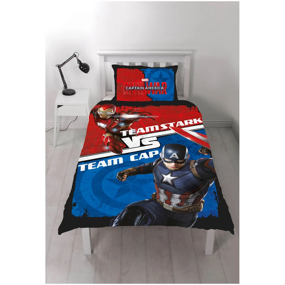 Captain America: Civil War Panel Duvet Set - 1 Stck Bild 1