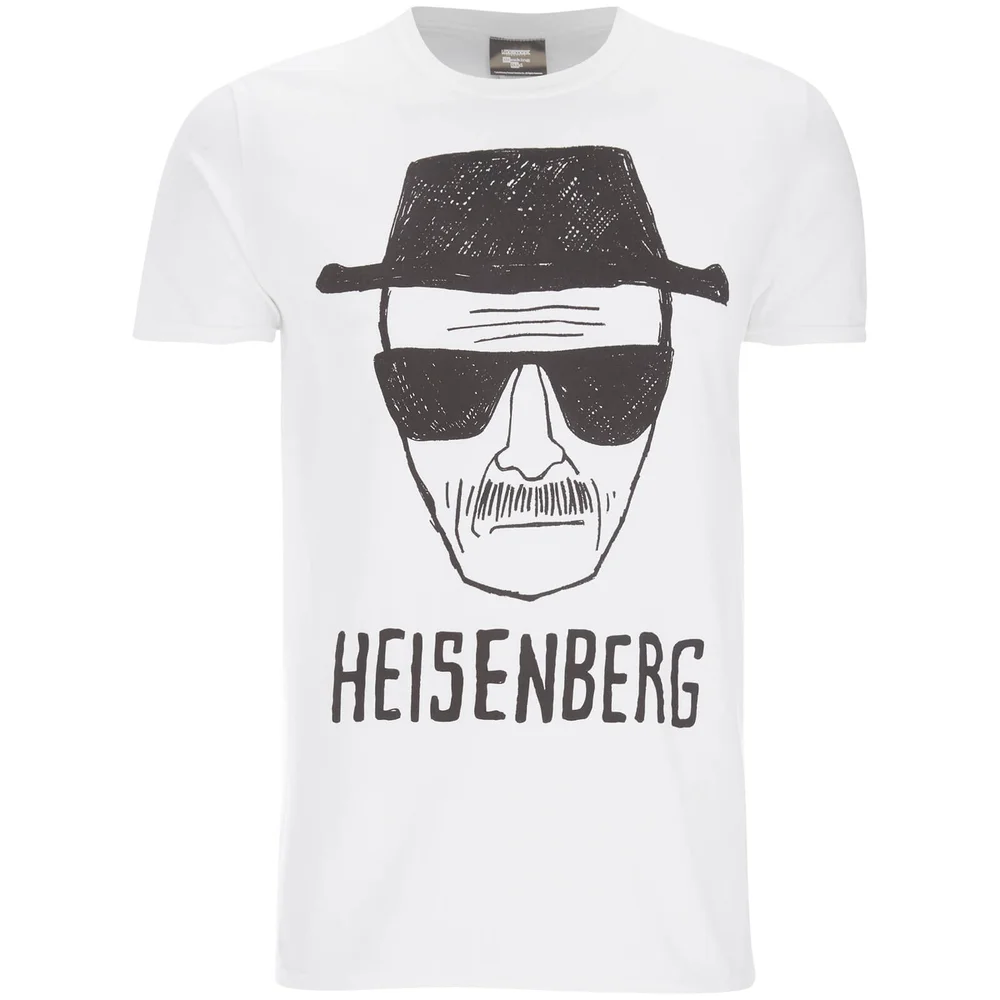 Breaking Bad Herren Heisenberg T-Shirt - Weiß - S - Weiß Bild 1
