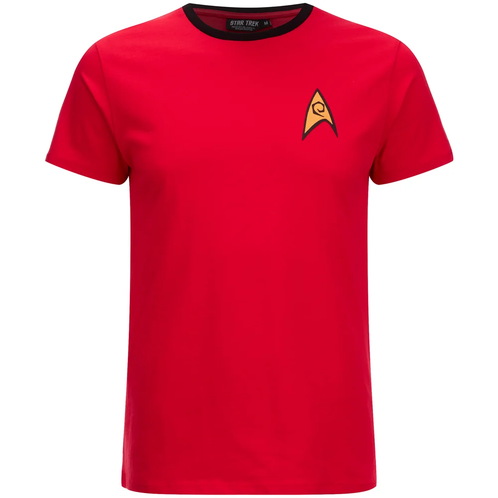 Star Trek Men's Command Uniform T-Shirt - Red - S - Rot Bild 1