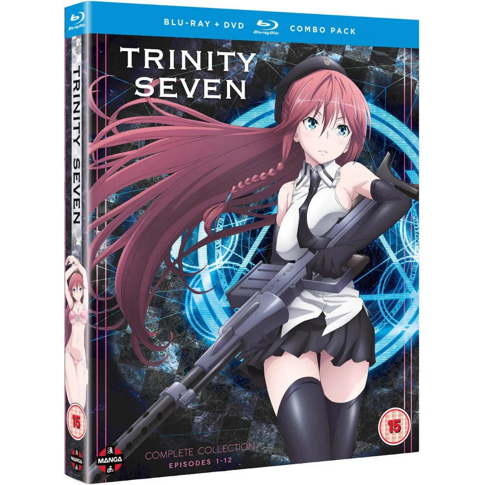 Trinity Seven - Komplette Saison Sammlung Blu-ray/DVD Combo Pack Bild 1