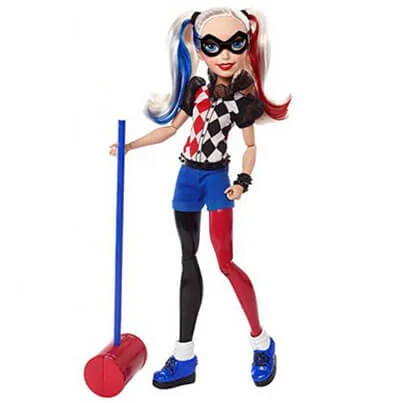 DC Super Hero Girls Harley Quinn 12 Inch Action Doll Bild 1