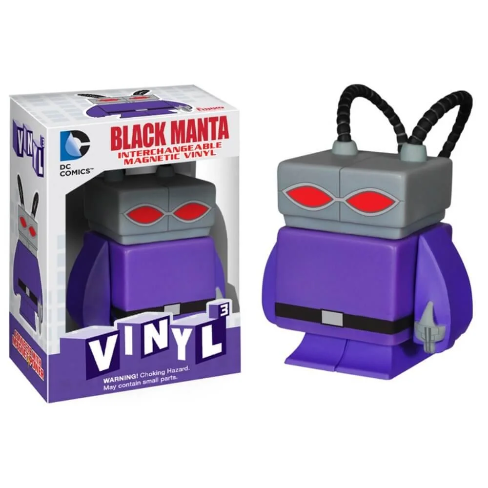 Black Manta DC Comics 3 austauschbare magnetische Vinylfigur Bild 1