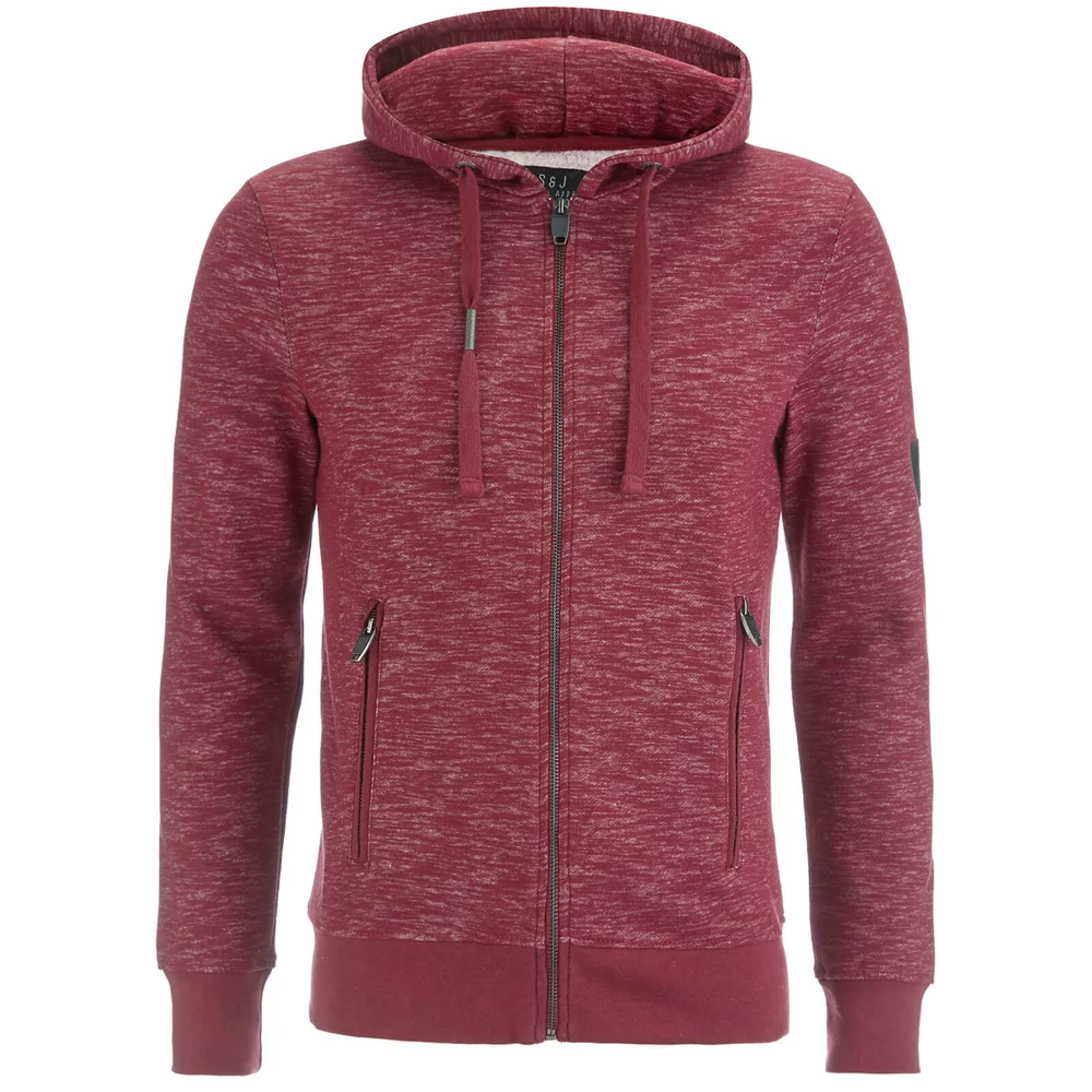 Smith & Jones Men's Cimborio Hoody - Cordovan Red - S - Rot Bild 1