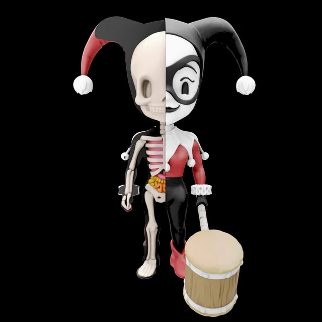 DC Comics XXRAY Figure Wave 4 Harley Quinn Vinyl Figure