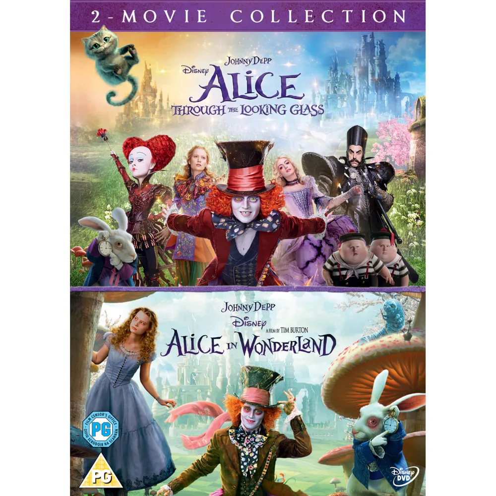 Alice im Wunderland: Hinter den Spiegeln/Alice im Wunderland Doppelpack Bild 1