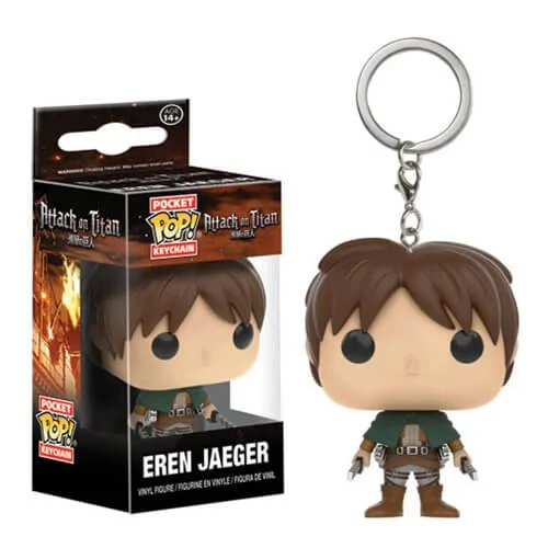 Attack on Titan Eren Jaeger Pocket Pop! Keychain Bild 1