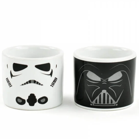 Star Wars Stormtrooper & Darth Vader Egg Cups (Set of 2) Bild 1