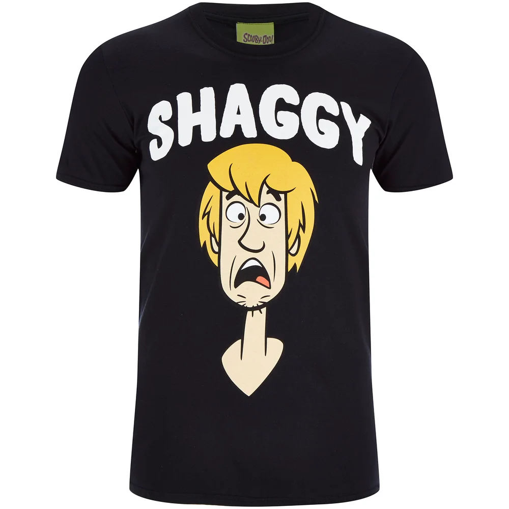 Scooby Doo Herren Shaggy T-Shirt - Schwarz - S - Schwarz Bild 1