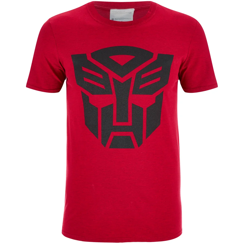Transformers Herren Transformers Black Emblem T-Shirt - Rot - S Bild 1