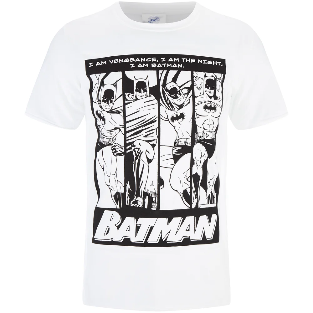 DC Comics Batman Herren I am Batman T-Shirt - Schwarz - S Bild 1