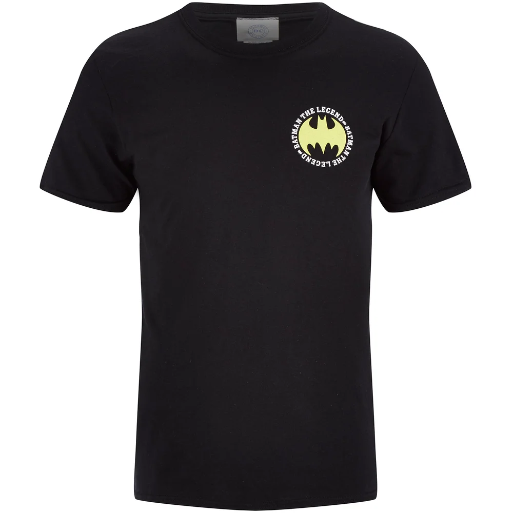 DC Comics Batman Men's The Legend Logo - Schwarz - S Bild 1