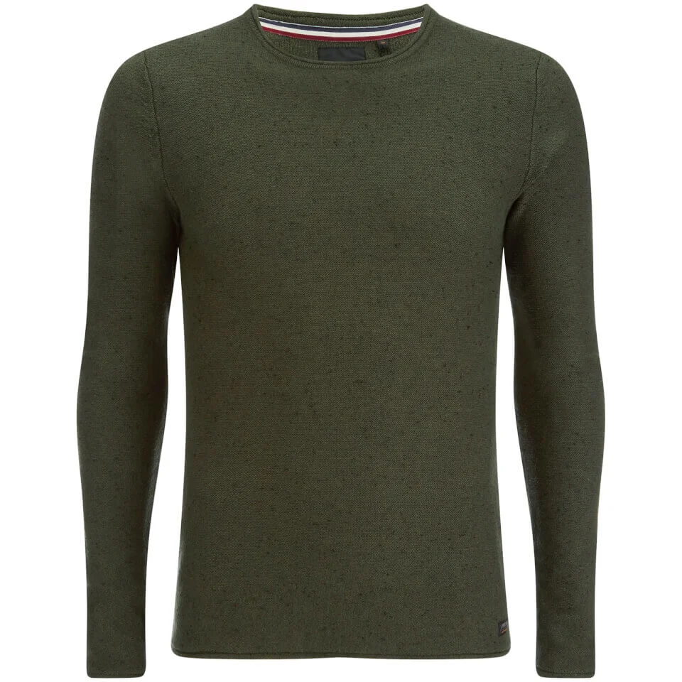 Produkt Men's Knitted Crew Neck Jumper - Rosin - S - Grün Bild 1