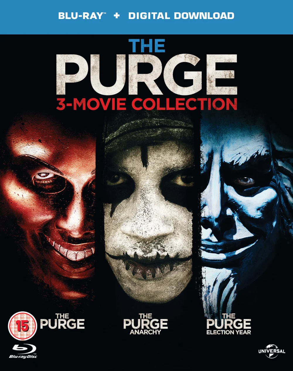 The Purge - Die Säuberung/The Purge: Anarchy/The Purge: Election Year (Includes Ultraviolet Copy) Bild 1