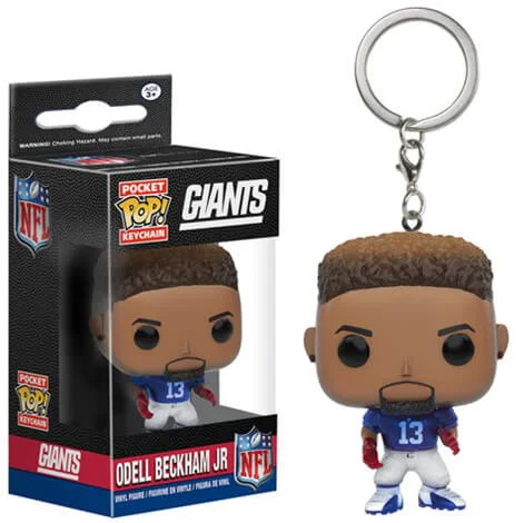 NFL Odell Beckham Jr. Pocket Pop! Vinyl Key Chain Bild 1