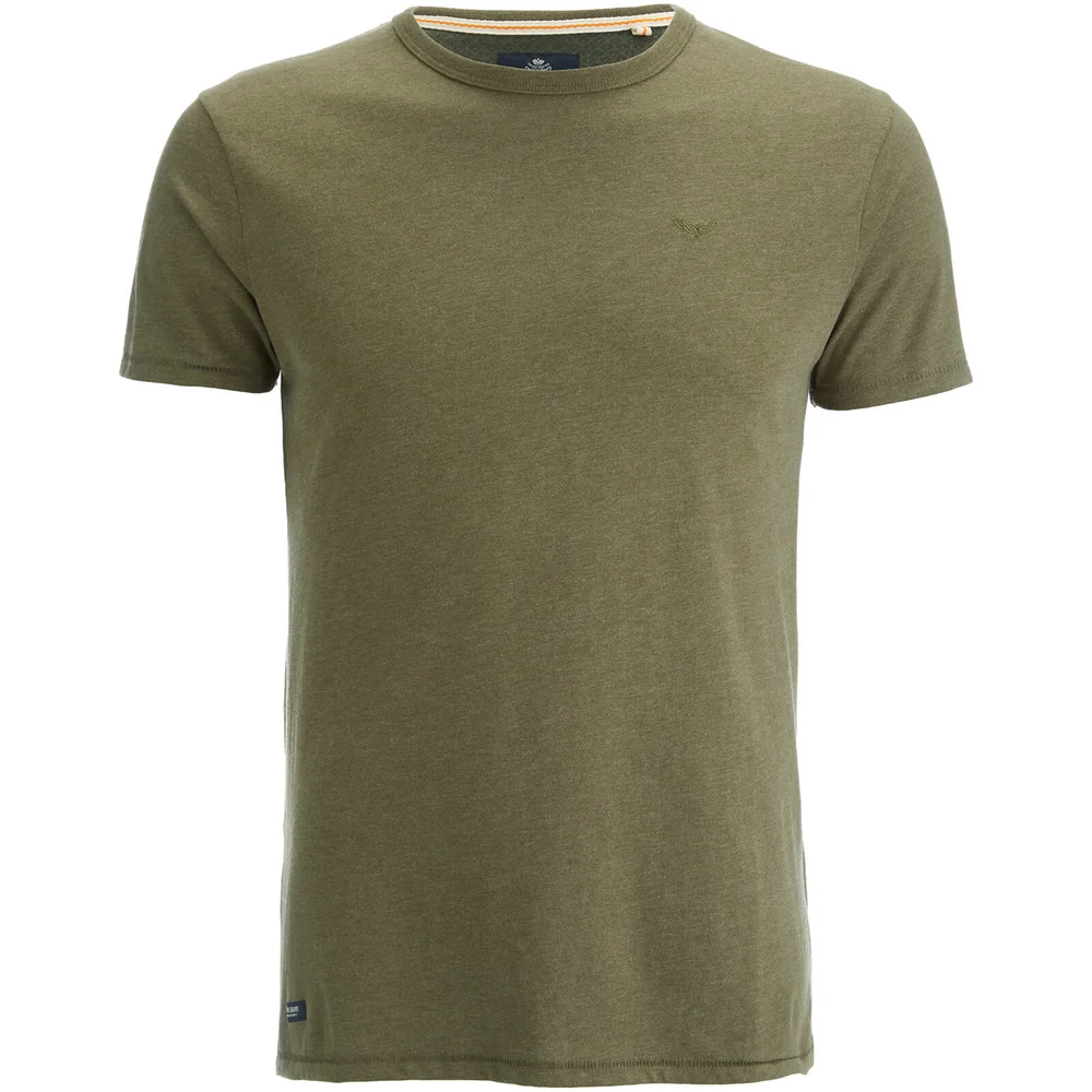 Threadbare Men's William T-Shirt - Khaki Marl - S - Grün Bild 1