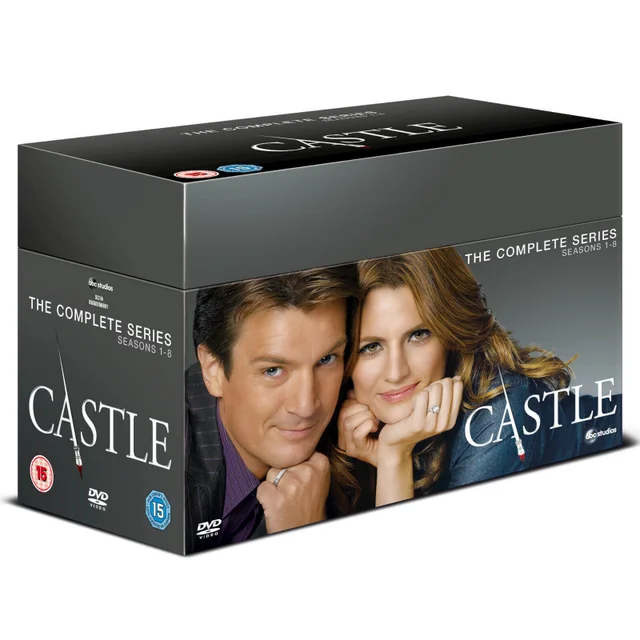 Castle Staffel 1-8 Komplett-Box-Set