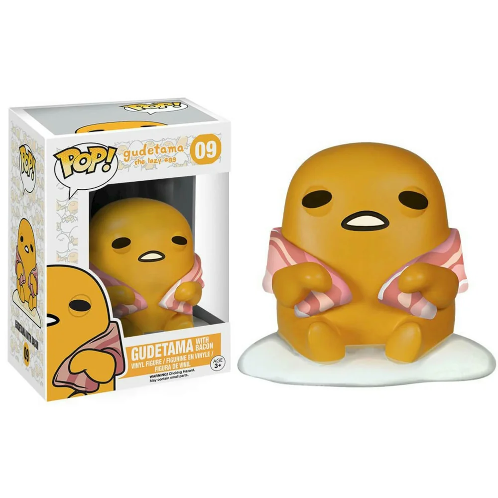 Sanrio Gudetama with Bacon Pop! Vinyl Figure Bild 1