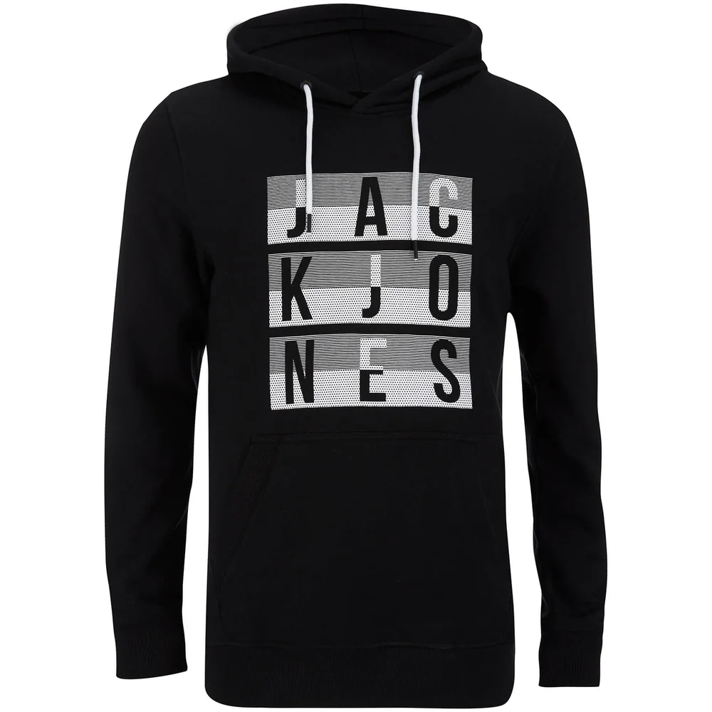 Jack & Jones Men's Core Eddy Hoody - Black - S - Schwarz Bild 1