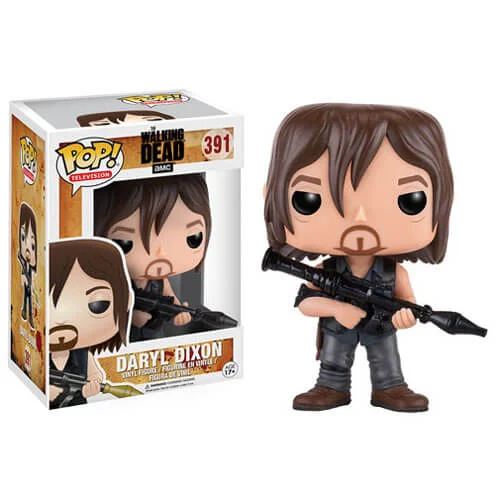 The Walking Dead Daryl Dixon mit Rocket Launcher Pop! Vinyl Figur Bild 1