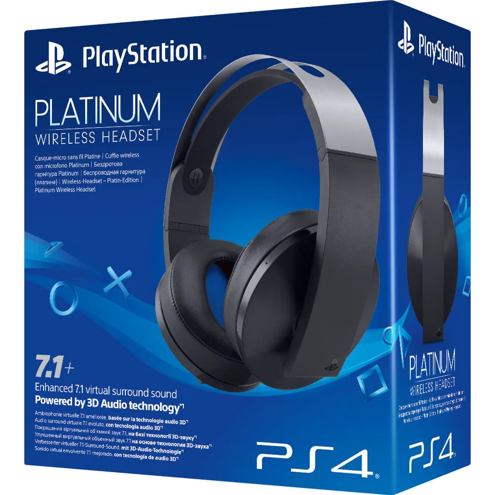 Sony PlayStation 4 Platinum Wireless Headset Bild 1