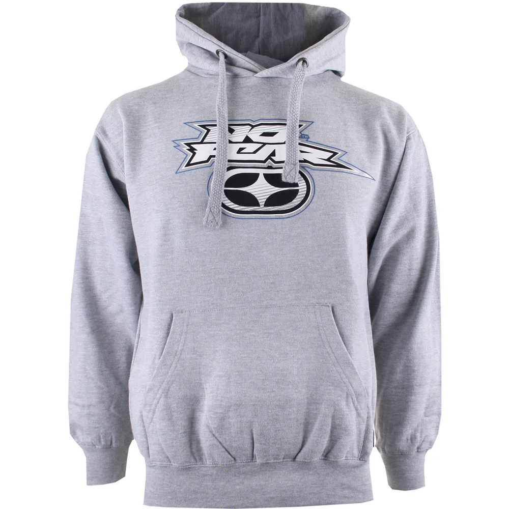 No Fear Men's Reflective Logo Hoody - Sports Grey - S - Grau Bild 1