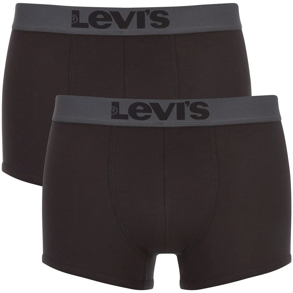 Levi's Men's 200SF 2-Pack Trunks - Jet Black - S - Schwarz Bild 1