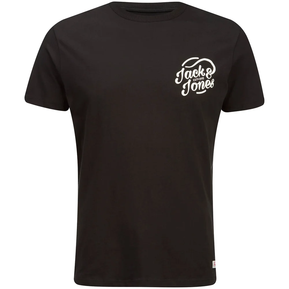 Jack & Jones Men's Originals Freebie T-Shirt - Black - S - Schwarz Bild 1
