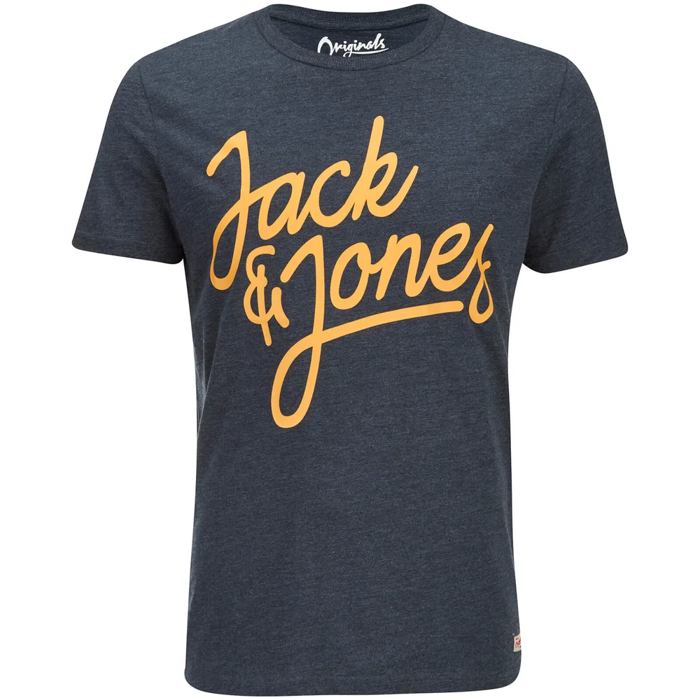 Jack & Jones Men's Originals Atom T-Shirt - Navy Blazer - S - Blau Bild 1