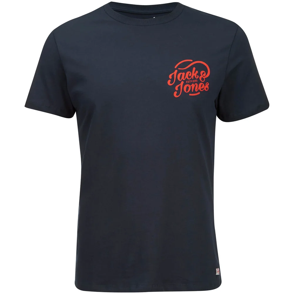 Jack & Jones Originals Men's Freebie T-Shirt - Navy Blazer - S - Blau Bild 1