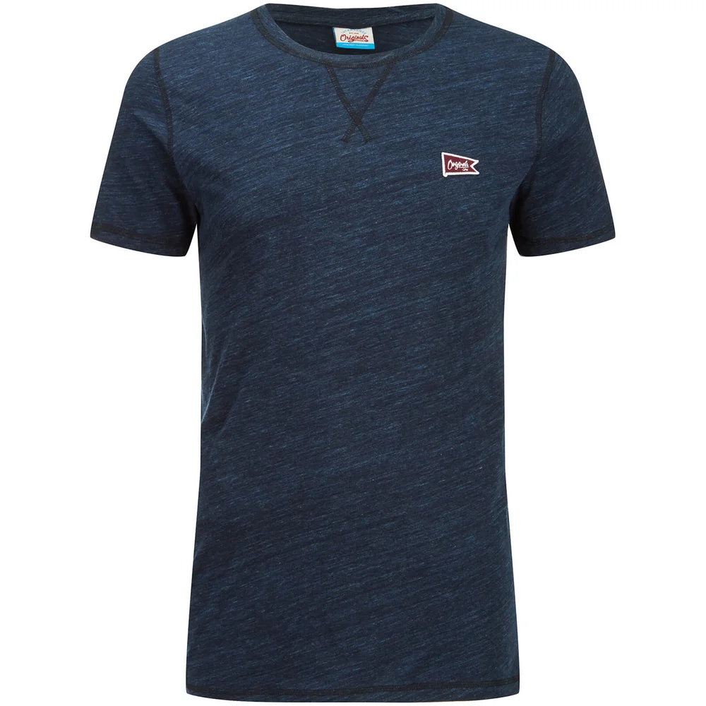 Jack & Jones Men's Originals Kingpin T-Shirt - Navy Blazer - S - Blau Bild 1