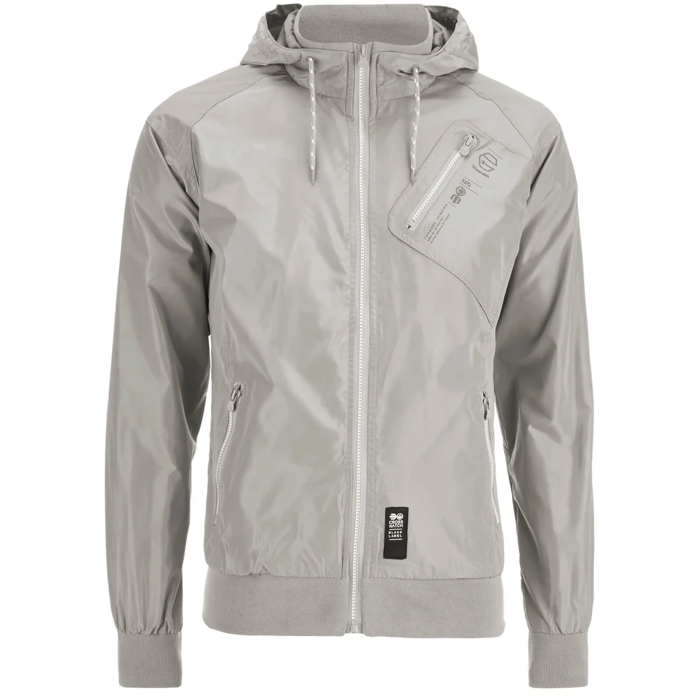 Crosshatch Herren Flexon Zip Through Hoody - Grey - S - Grau Bild 1