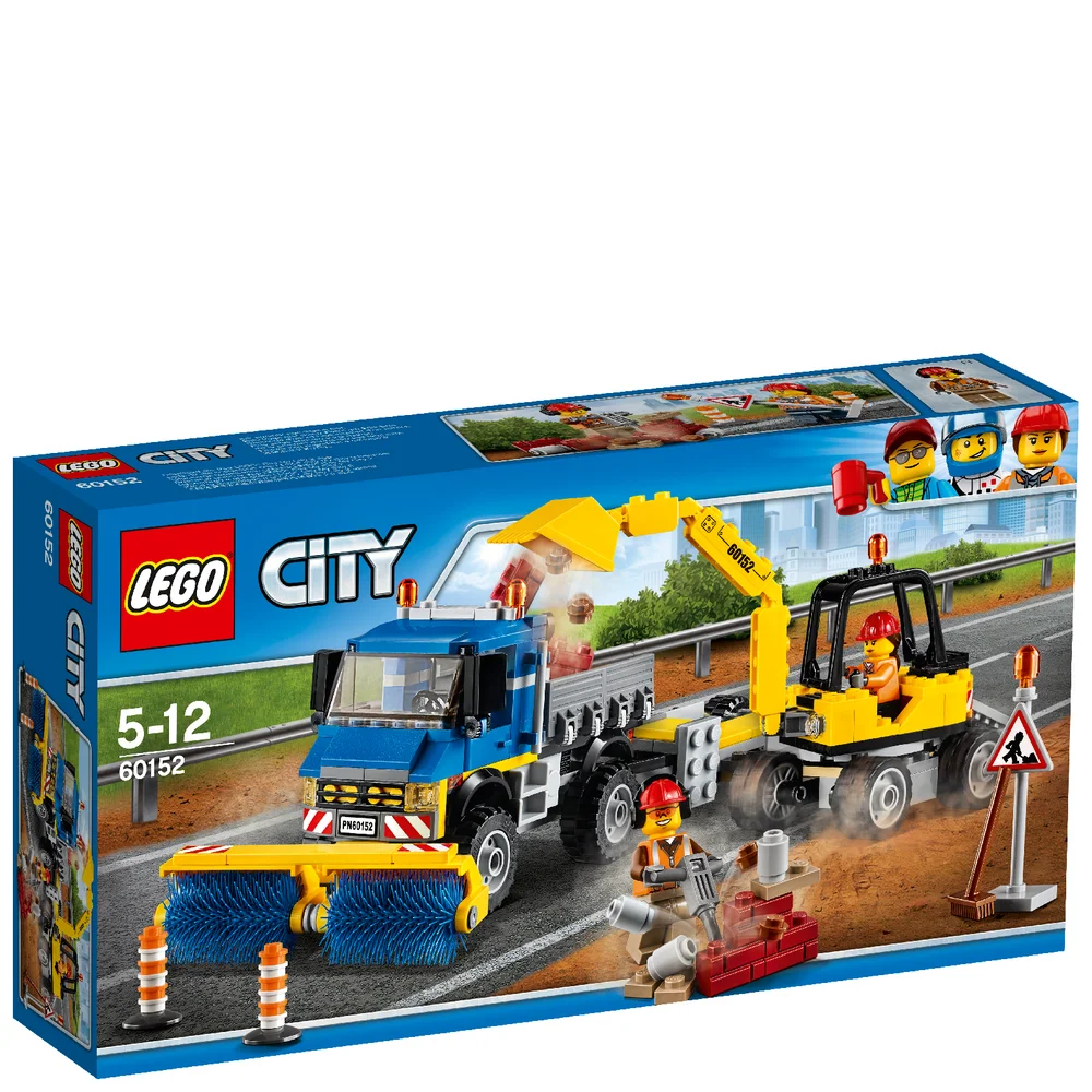 LEGO City: Straßenreiniger und Bagger (60152) Bild 1