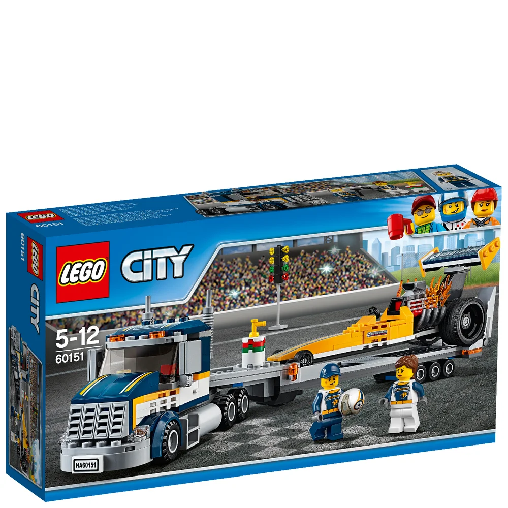 LEGO City: Dragster-Transporter (60151) Bild 1