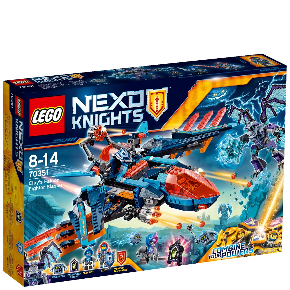 LEGO Nexo Knights: Clays Blaster-Falke (70351) Bild 1