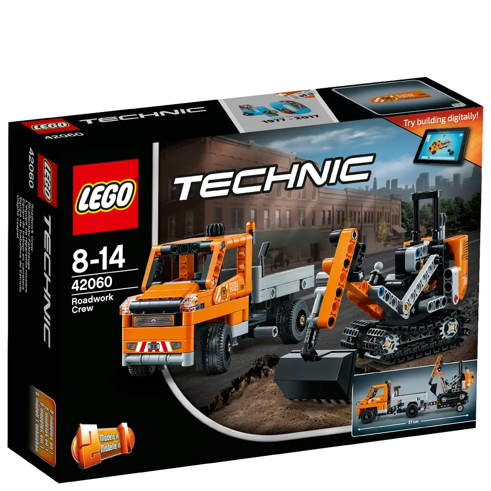 LEGO Technic: Straßenbau-Fahrzeuge (42060) Bild 1
