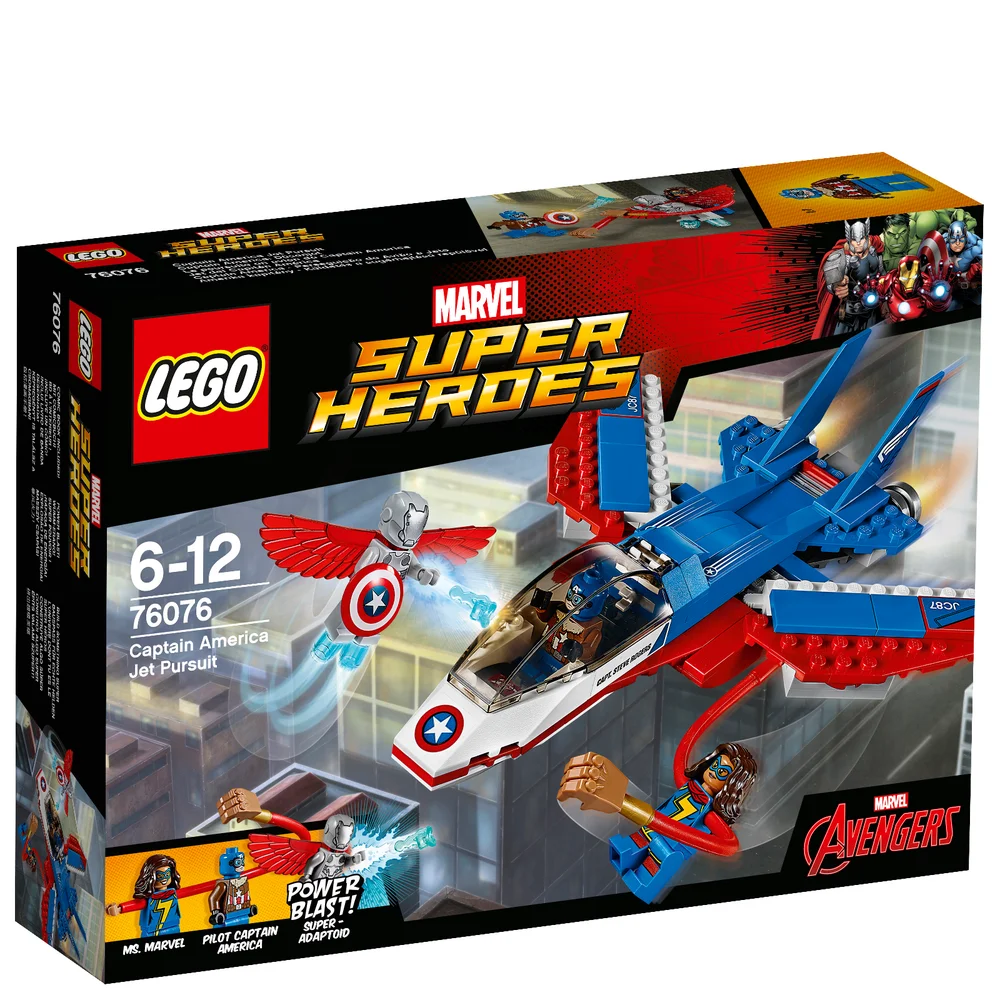 LEGO Marvel Superheroes: Captain America Düsenjet (76076) Bild 1