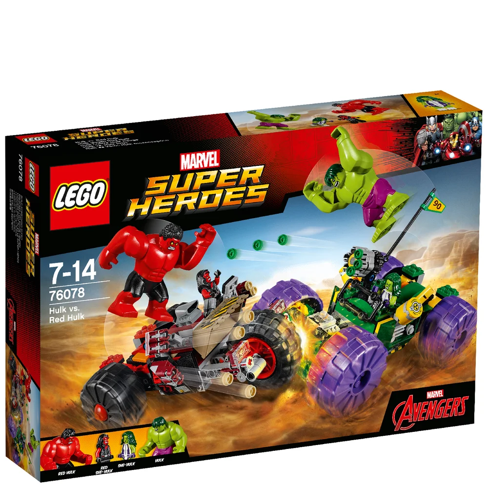 LEGO Marvel Superheroes: Hulk gegen Red Hulk (76078) Bild 1