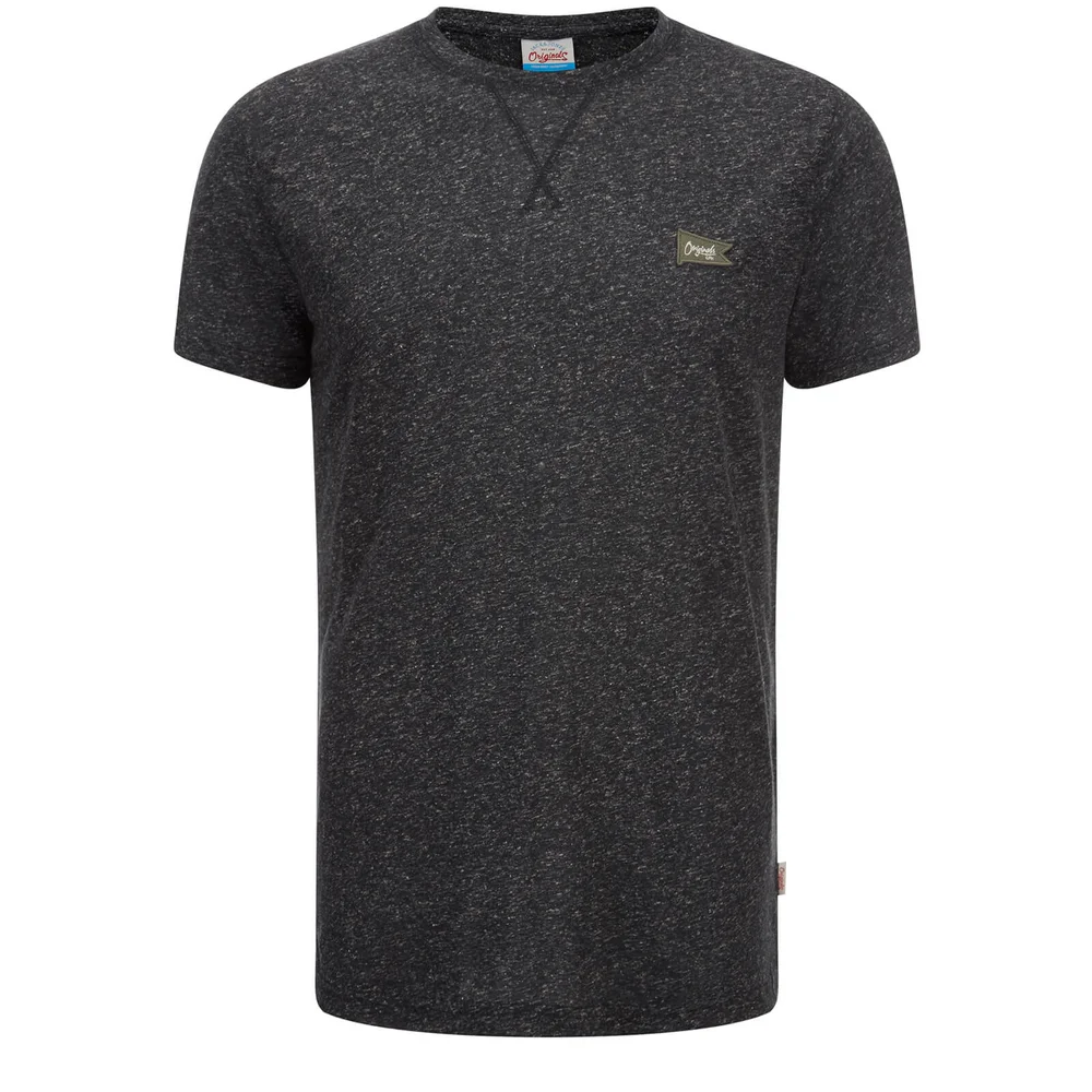 Jack & Jones Originals Men's Kingpin Textured T-Shirt - Tap Shoe - S - Schwarz Bild 1