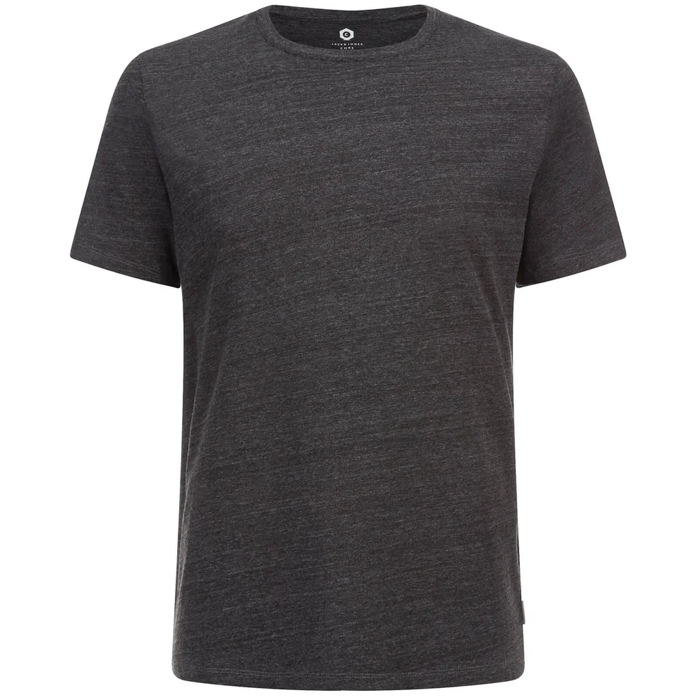 Jack & Jones Core Men's Table Textured T-Shirt - Black - S - Schwarz Bild 1