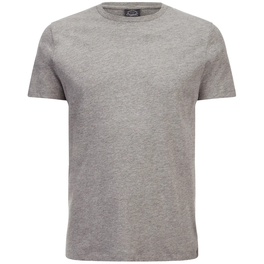 Jack & Jones Originals Men's Classic T-Shirt - Light Grau Marl - S - Grau Bild 1