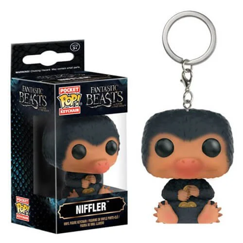 Fantastic Beasts and Where to Find Them Niffler Pocket Pop! Key Chain Bild 1