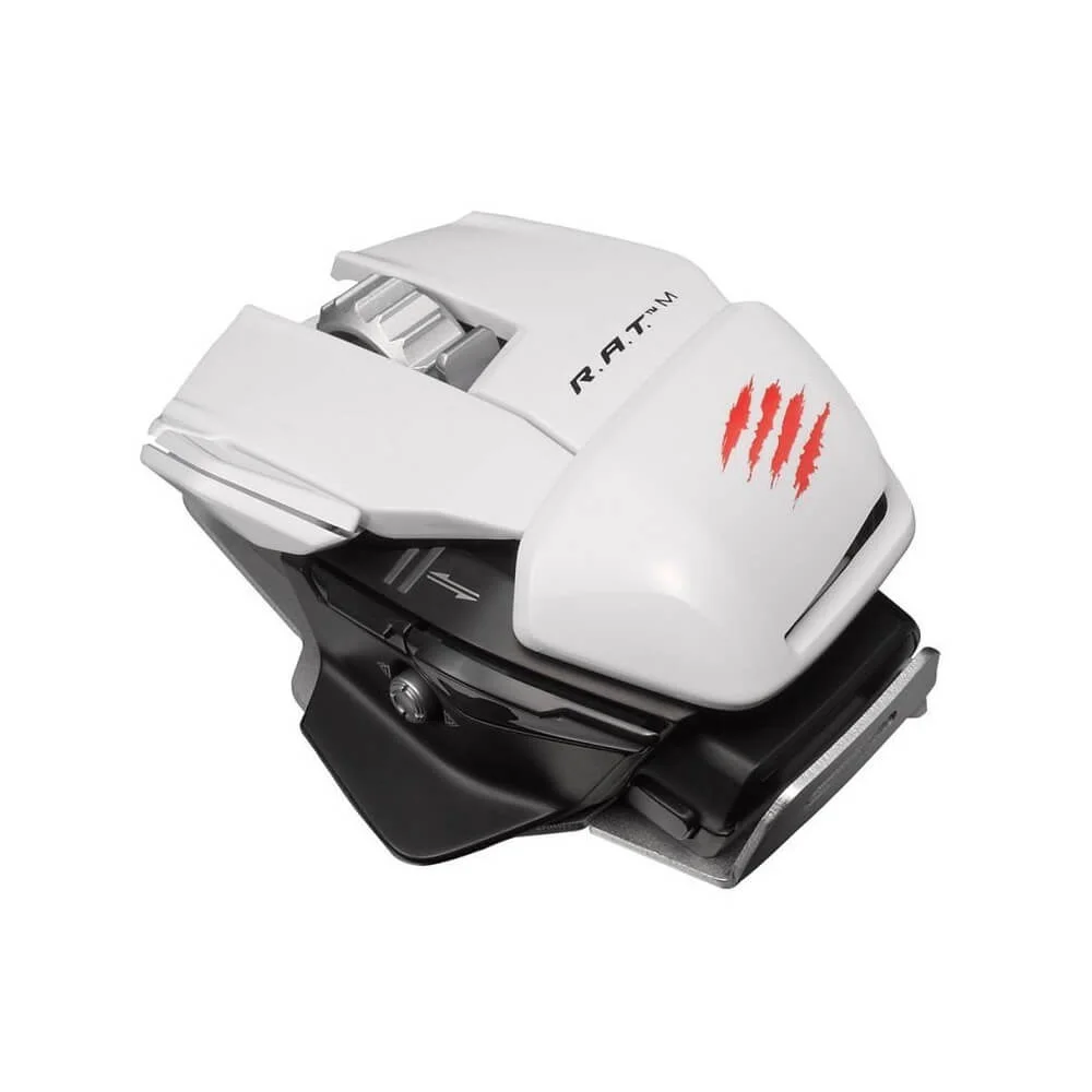 Mad Catz R.A.T.M Wireless Mobile Gaming Mouse - White Bild 1