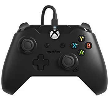 PDP Black Wired Controller Xbox One Bild 1