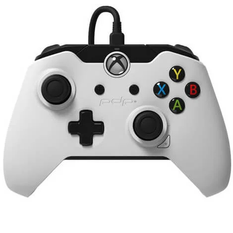 PDP White Wired Controller Xbox One Bild 1