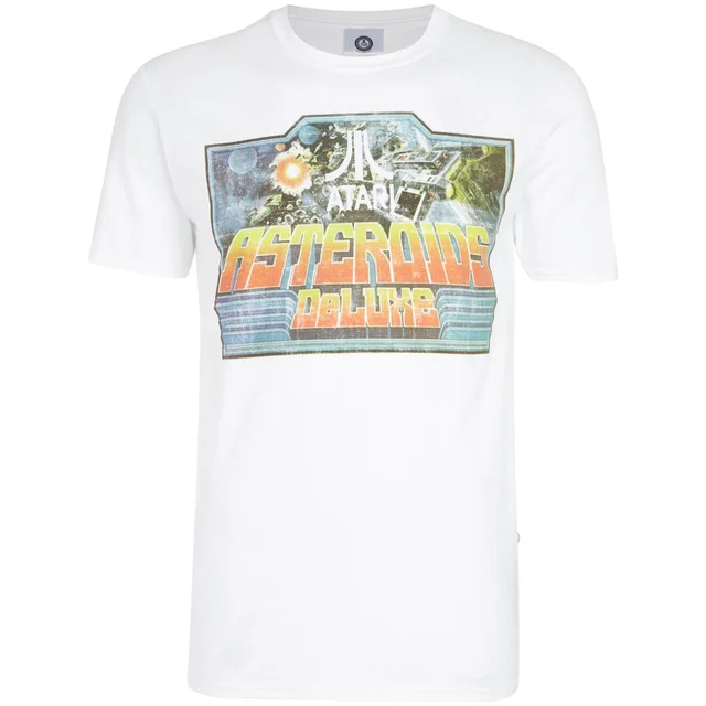 Atari Männer Asteroids Deluxe T-Shirt - Weiß