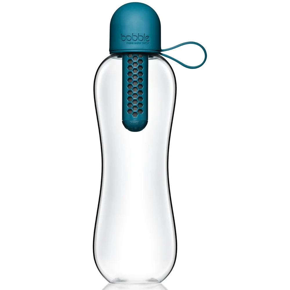 bobble Infuse Filtered Water Bottle 590ml - Peacock Bild 1